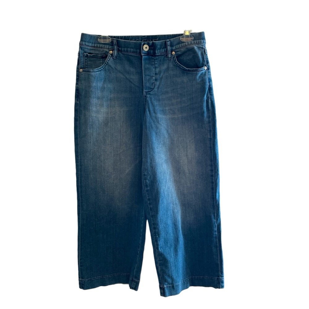 Jag jeans stretch high rise wide leg size 30